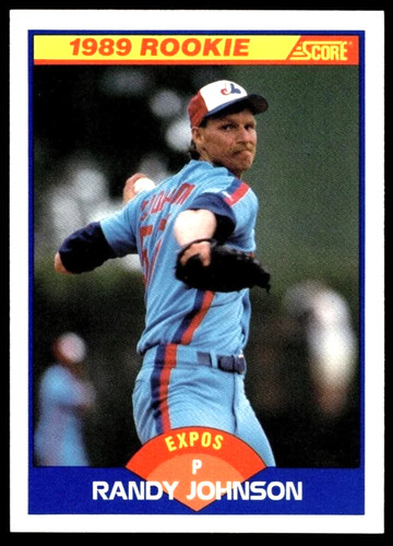 1989 score 645 randy johnson - 1989, #645